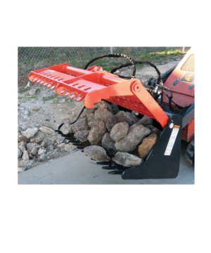 Mini Skid Mount Sweep Action Grapples