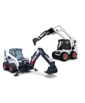 Universal Skid Mounted Backhoes & Skid Diggers