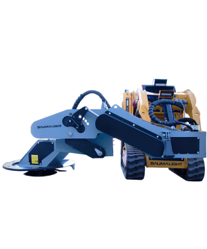 Mini Skid Mounted Offset Rotary Cutters